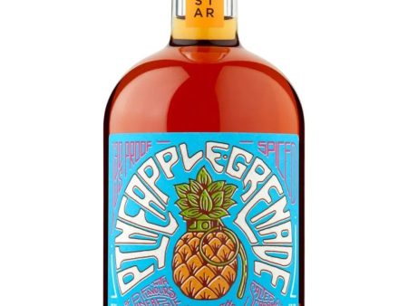 Rockstar Pineapple Grenade Spiced Rum, 50 cl Online Hot Sale