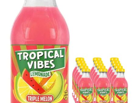 Tropical Vibes Lemonade Triple Melon Multipack, 15 x 300 ml For Cheap