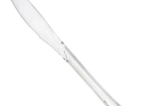 Clear Plastic Knives Pack Size 50 Cheap