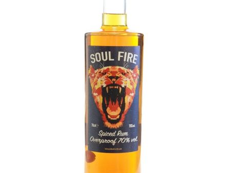 Soul Fire Overproof Spiced Rum, 70 cl For Discount