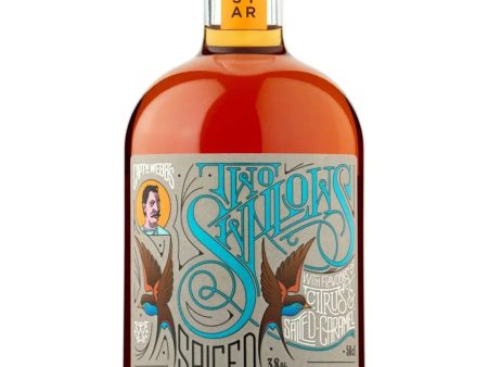 Two Swallows Citrus & Salted Caramel Spiced Rum, 50 cl Cheap