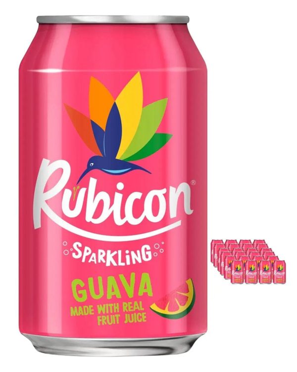 Rubicon Sparkling Guava Juice Drink Multipack, 24 x 330 ml For Cheap