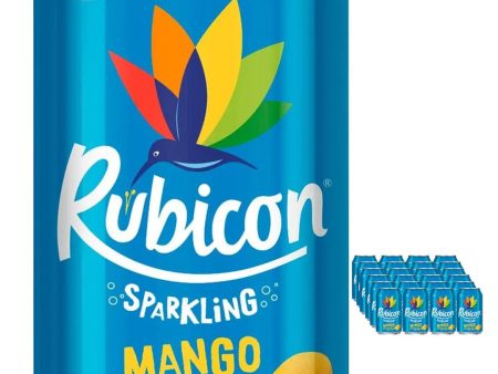 Rubicon Sparkling Mango Juice Drink Multipack, 24 x 330 ml For Discount