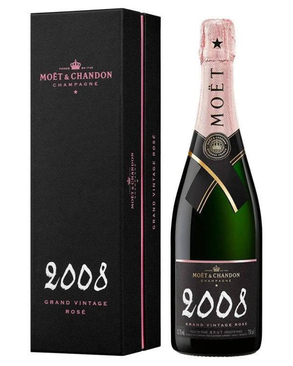 Moët & Chandon Grand Vintage Rosé 2008 Gift Box, 75 cl Discount