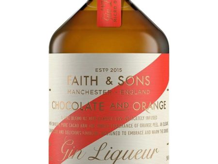 Faith & Sons Chocolate & Orange Gin Liqueur, 50 cl Hot on Sale