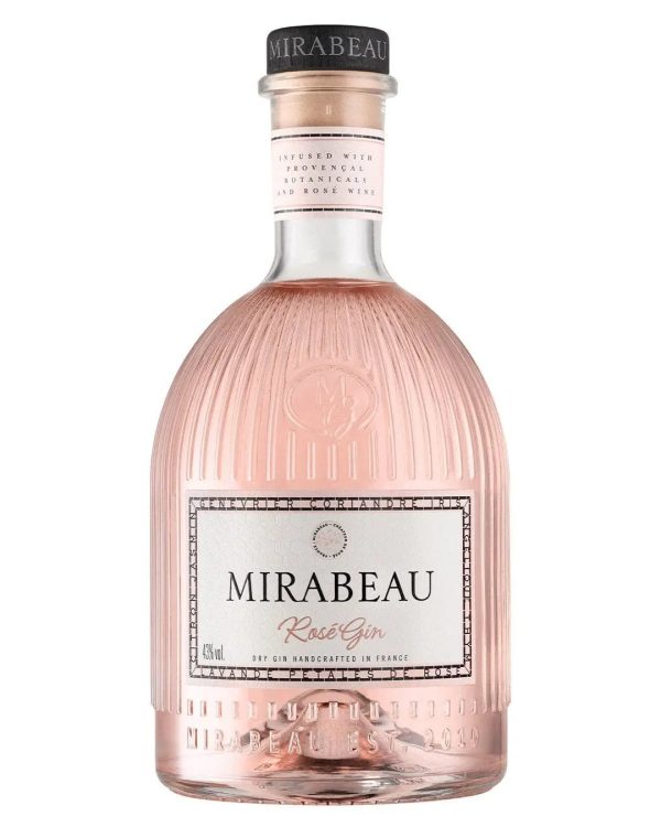 Mirabeau Dry Rosé Gin, 70 cl For Discount