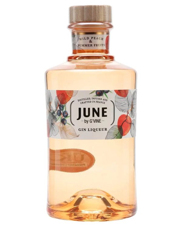 G vine June Peach Gin Liqueur, 70 cl For Discount