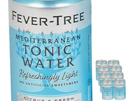 Fever-Tree Refreshingly Light Mediterranean Tonic Water Fridge Pack, 8 x 150 ml Discount