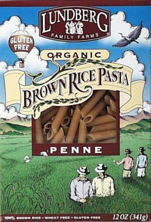 Lundberg Brown Rice Penne Organic Gluten-Free - 12 ozs. Online Sale