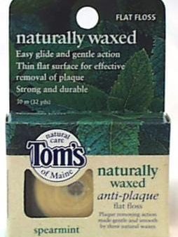 Tom s of Maine Flat Floss Spearmint Anti-Plaque - 32 yds. Discount