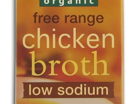 Pacific Foods Chicken Broth Low Sodium Organic - 12 x 32 ozs. Sale