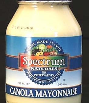 Spectrum Canola Mayonnaise - 32 ozs. Discount