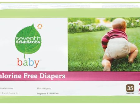 Seventh Generation Baby Diapers Stage 3 (16-28 lbs) - 31 ct. on Sale