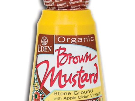 Eden Foods Brown Mustard Squeezable Organic - 9 ozs. Fashion