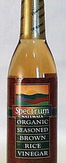 Spectrum Seasoned Brown Rice Vinegar Organic - 12 x 12.7 ozs. For Cheap