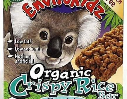 EnviroKidz Crispy Rice Bar Chocolate Organic - 6 x 6 ozs. Discount