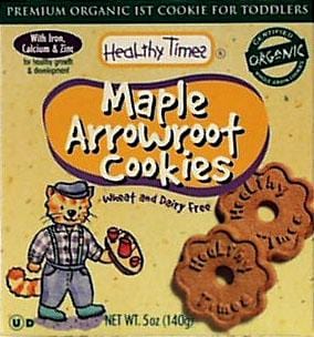 Healthy Times Arrowroot Maple Cookies Organic - 12 x 5 ozs. For Cheap