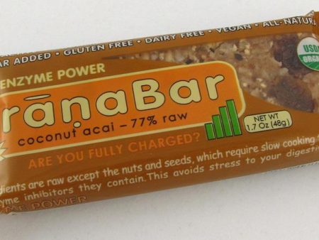 Rise Bar Energy Bars Coconut Acai Organic - 3 x 1.6 ozs. Supply