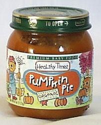 Healthy Times Pumpkin Pie Organic - 3 x 4 ozs. Supply