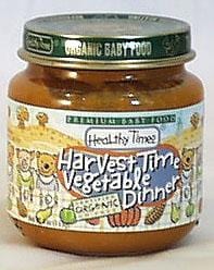 Healthy Times Vegetable Dinner Organic - 3 x 4 ozs. Online now