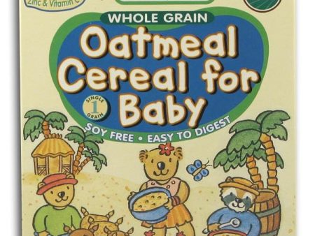 Healthy Times Oatmeal Cereal Organic - 12 x 6 ozs. For Discount