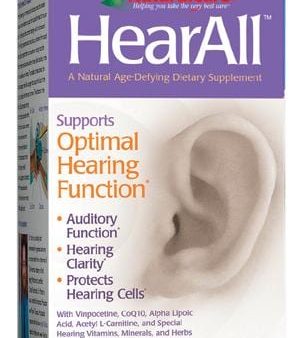 Natural Care Hear All Clear Hearing Caps - 60 caps on Sale