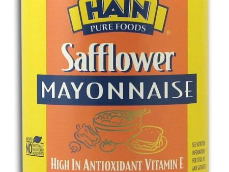 Hain Safflower Mayonnaise - 12 x 24 ozs. Online Hot Sale