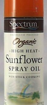 Spectrum High Heat Sunflower Spray Oil Organic - 6 x 5 ozs. Online