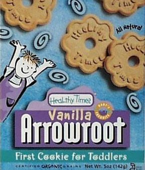 Healthy Times Arrowroot Vanilla Cookies Organic - 12 x 5 ozs. Cheap