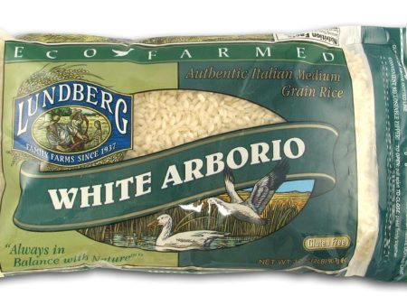 Lundberg White Arborio Rice Eco-Farmed Gluten-Free - 2 lbs. For Discount