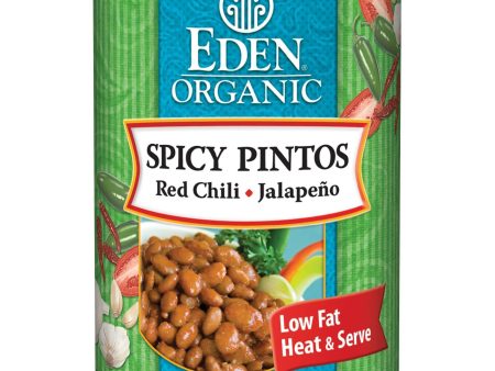 Eden Foods Spicy Pinto Beans Organic - 15 ozs. Cheap