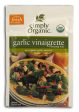 Simply Organic Garlic Vinaigrette Dressing Mix Organic - 3 x 1 oz. Sale