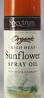 Spectrum High Heat Sunflower Spray Oil Organic - 5 ozs. Sale