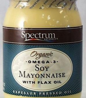 Spectrum Omega-3 Soy Mayonnaise Organic - 12 x 16 ozs. Supply