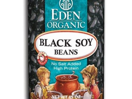 Eden Foods Black Soybeans Organic - 12 x 15 ozs. Sale