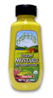 OrganicVille Yellow Mustard - Organic - 12 x 12 ozs. Supply