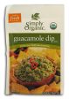 Simply Organic Guacamole Dip Mix Organic - 3 x 0.80 ozs. For Cheap