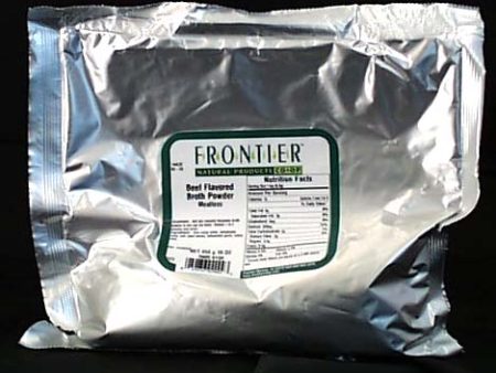 Frontier Beef Flavored Broth Powder - 1 lb. Online now