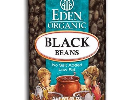 Eden Foods Black Beans Canned Organic - 15 ozs. For Sale