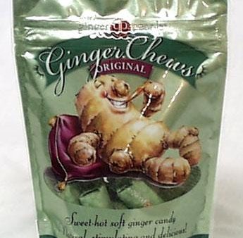 Ginger People Gin Gins Original Ginger Chewy Candy - 3 x 2 ozs. Discount