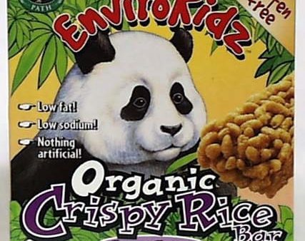 EnviroKidz Crispy Rice Bar Peanut Butter Organic - 6 ozs. Discount