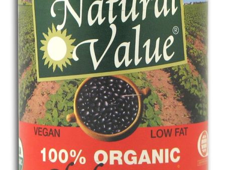 Natural Value Black Beans- Canned Organic - 15 ozs. For Discount