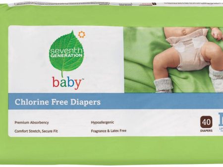 Seventh Generation Baby Diapers Newborn (up to 10 lbs) - 36 ct. Online Hot Sale