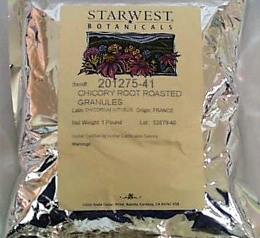 Starwest Chicory Root Roasted - 1 lb. Fashion