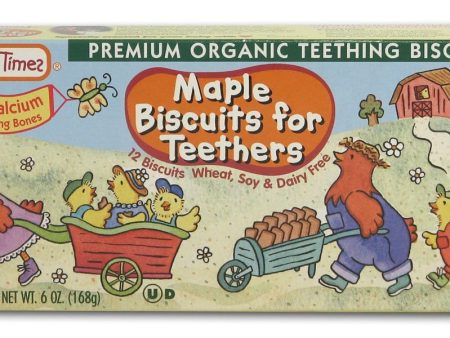 Healthy Times Maple Teeth Biscuits Organic - 6 ozs. Online Sale