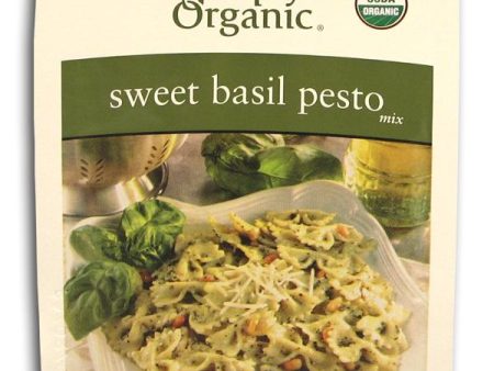 Simply Organic Sweet Basil Pesto Mix Organic - 12 x 0.53 ozs. Supply