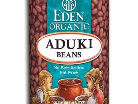 Eden Foods Aduki (Adzuki) Beans Organic - 12 x 15 ozs. on Sale