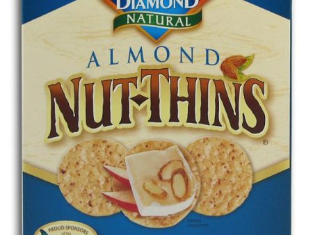 Blue Diamond Almond Nut Thins - 12 x 4.25 ozs. For Sale