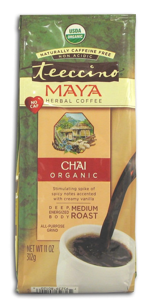 Teeccino Maya Chai Herbal Coffee Organic - 11 ozs. Online Sale