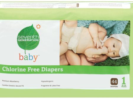 Seventh Generation Baby Diapers Stage 1 (8-14 lbs) - 40 ct. Hot on Sale